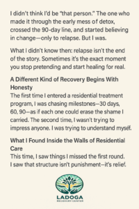 Relapse Recovery Journey