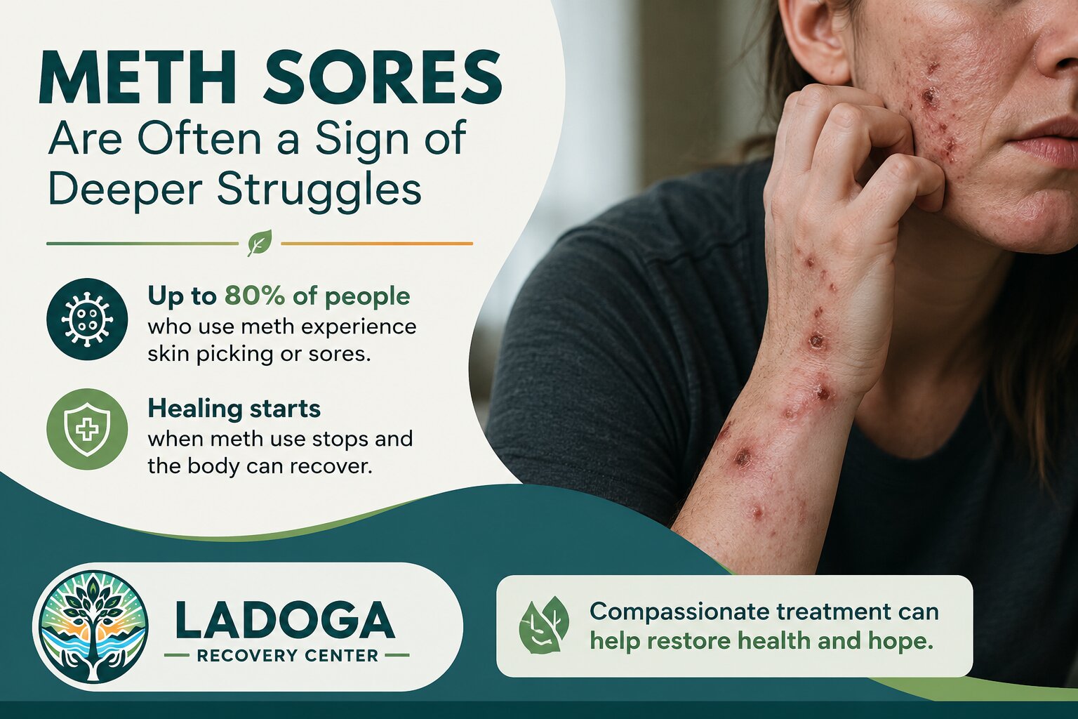 Why Meth Causes Skin Sores and How They Heal